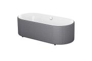 Bette: BetteLux Oval Couture free-standing bathtub