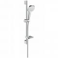 Hansgrohe: Croma Select E Vario shower set 0.65m with Casetta