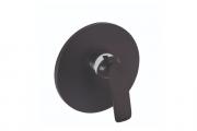 BALANCE BLACK concealed single lever bath and shower mixer