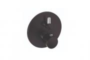 BALANCE BLACK concealed thermostatic shower mixer