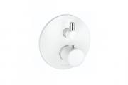 BALANCE WHITE concealed thermostatic bath/shower mixer