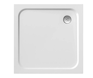 Perseus Pro Chrome 90 shower tray white