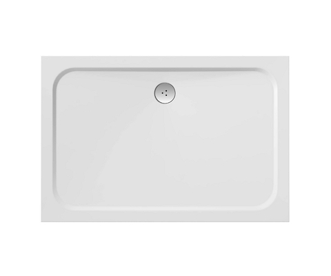 Gigant Pro Chrome shower tray 120x90 white