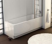 RAVAK: Chrome 160x70 bathtub white with front panel