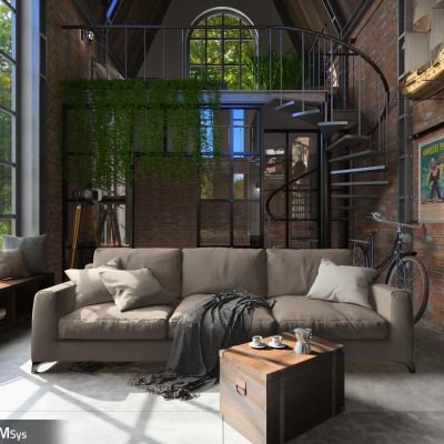 Archline Xp Render Industrial Flat 01