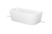 BetteStarlet I Silhouette wall-mounted bathtub