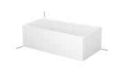 BetteLux IV Silhouette Side wall-mounted corner bathtub