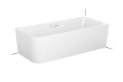 BetteArt V wall-mounted corner bathtub