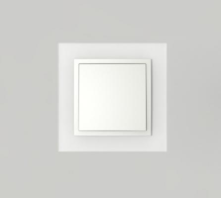 Single frame+rocker, CRYSTAL Crystal/Ice