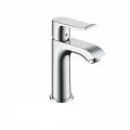 Metris Single lever basin mixer 100 with pop-up waste set for hand washbasins