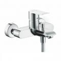 Metris Single lever bath and shower mixer for exposed installation
