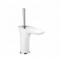 Puravida Single lever basin mixer for small basins with waste set