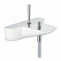 Puravida Single lever bath and shower mixer for exposed installation