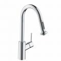 Talis S2 Variarc single lever kitchen mixer with pull-out spray