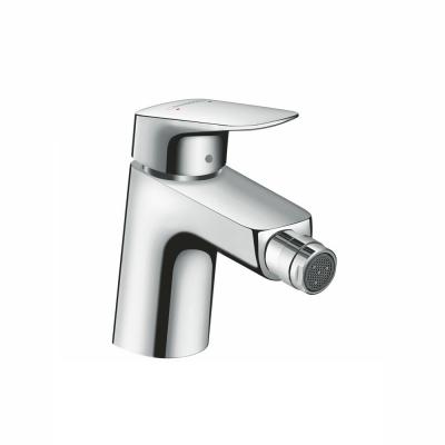 Logis Single lever bidet mixer with pop-up waste set