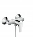 Single lever shower mixer for exposed installation