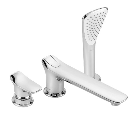 AMBA 3 hole tiles deck mounted  single lever bath- and shower mixer