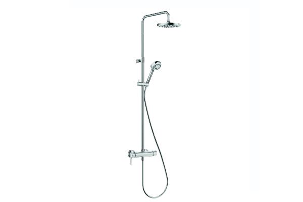 LOGO DUAL SHOWER SYSTEM with single lever mixer