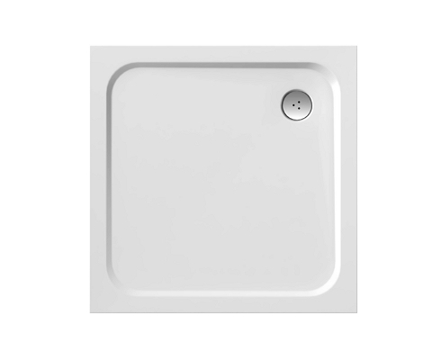 Perseus Pro Chrome 90 shower tray white