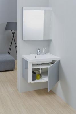 10° cabinet under corner washbasin