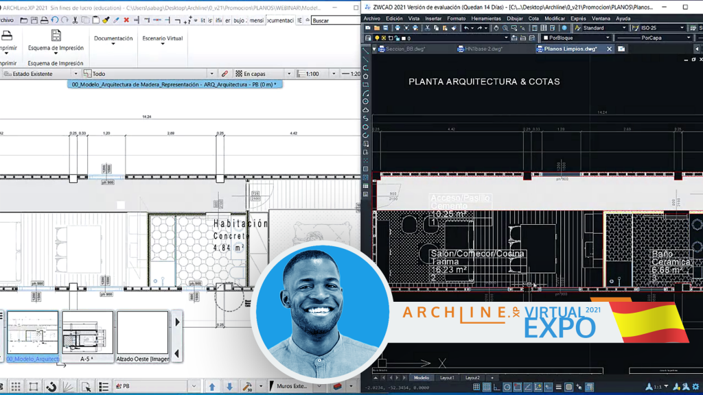 Ventajas de trabajar ARCHline.XP+ZWCAD / Benefits of Combinating ARCHLine.XP + ZWCAD