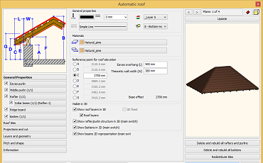 Design Roofs in ARCHLine.XP